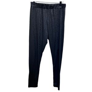 Shein Black Animal Print Leggings Size Large